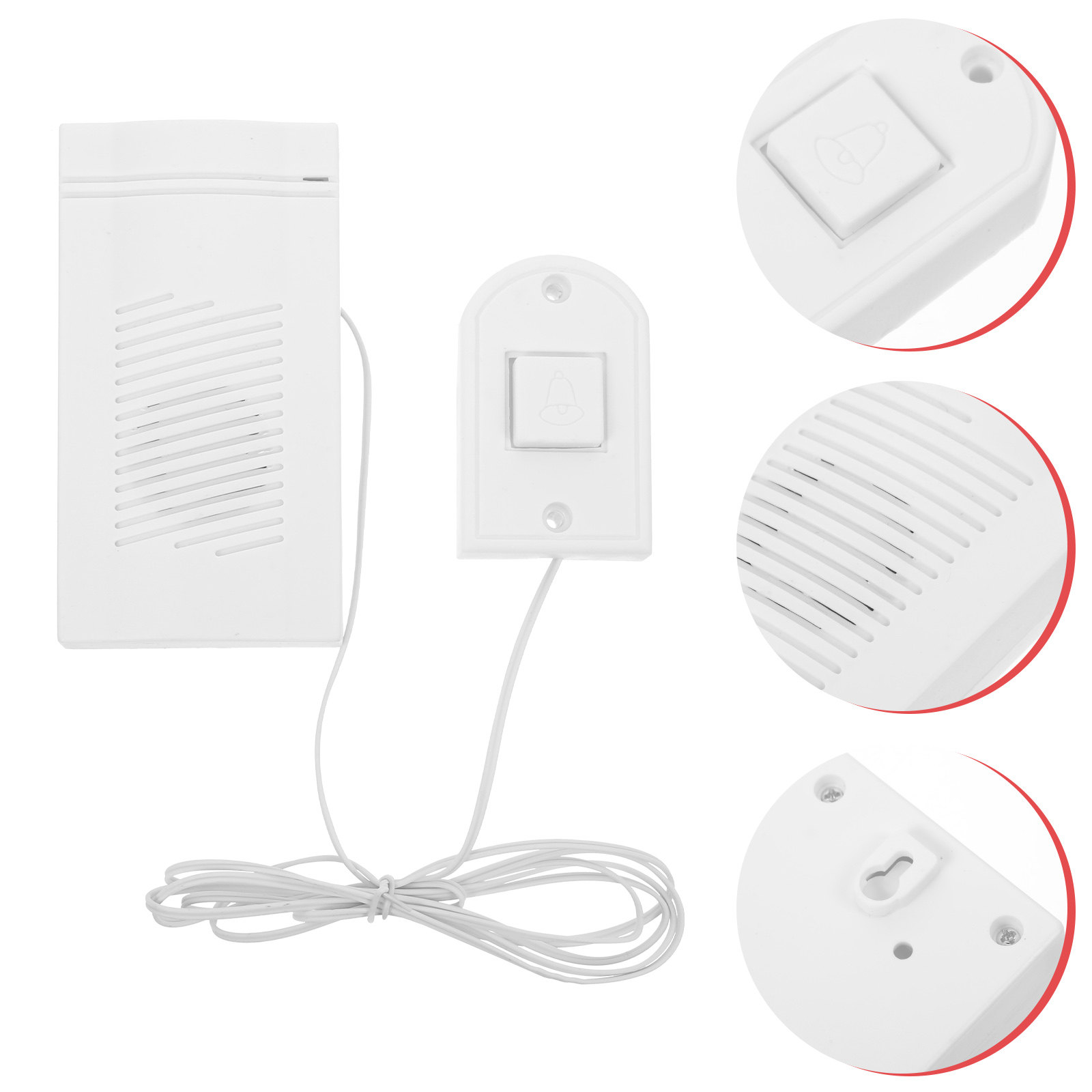 Kids Outdoor Learning Activities - Busy Board DIY Kids Doorbell Simulated