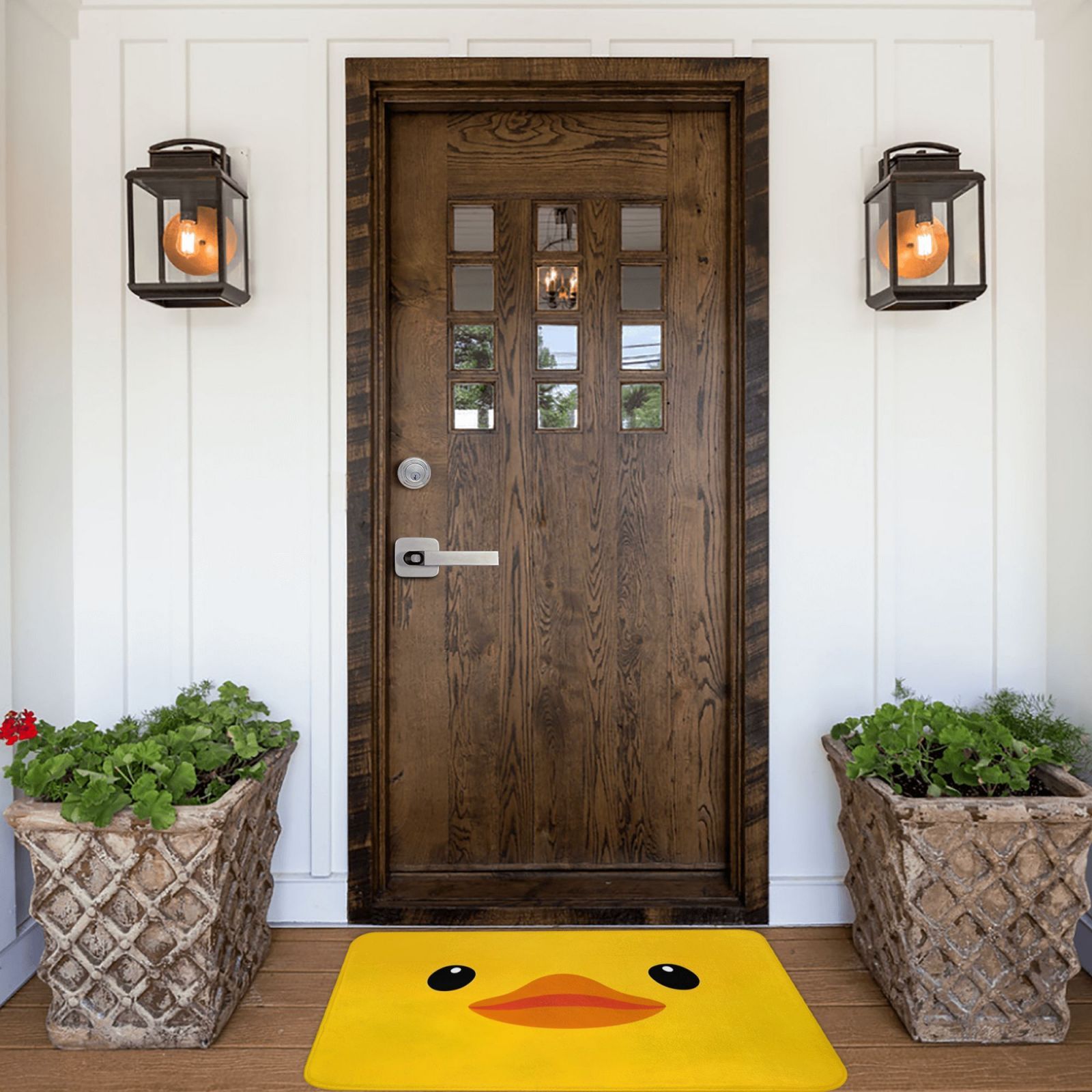Cute Duck Rug  Soft Microfiber - Kids Outdoor Gift Ideas recension och pris