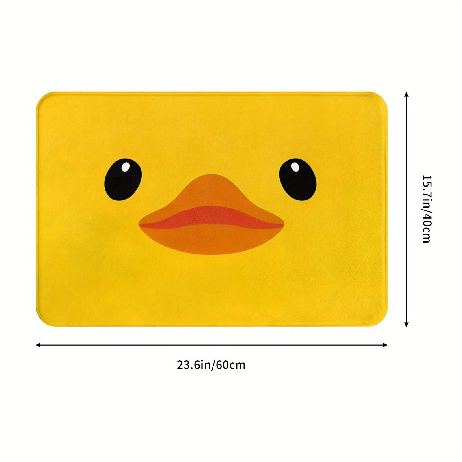 Cute Duck Rug  Soft Microfiber - Kids Outdoor Gift Ideas recension och pris