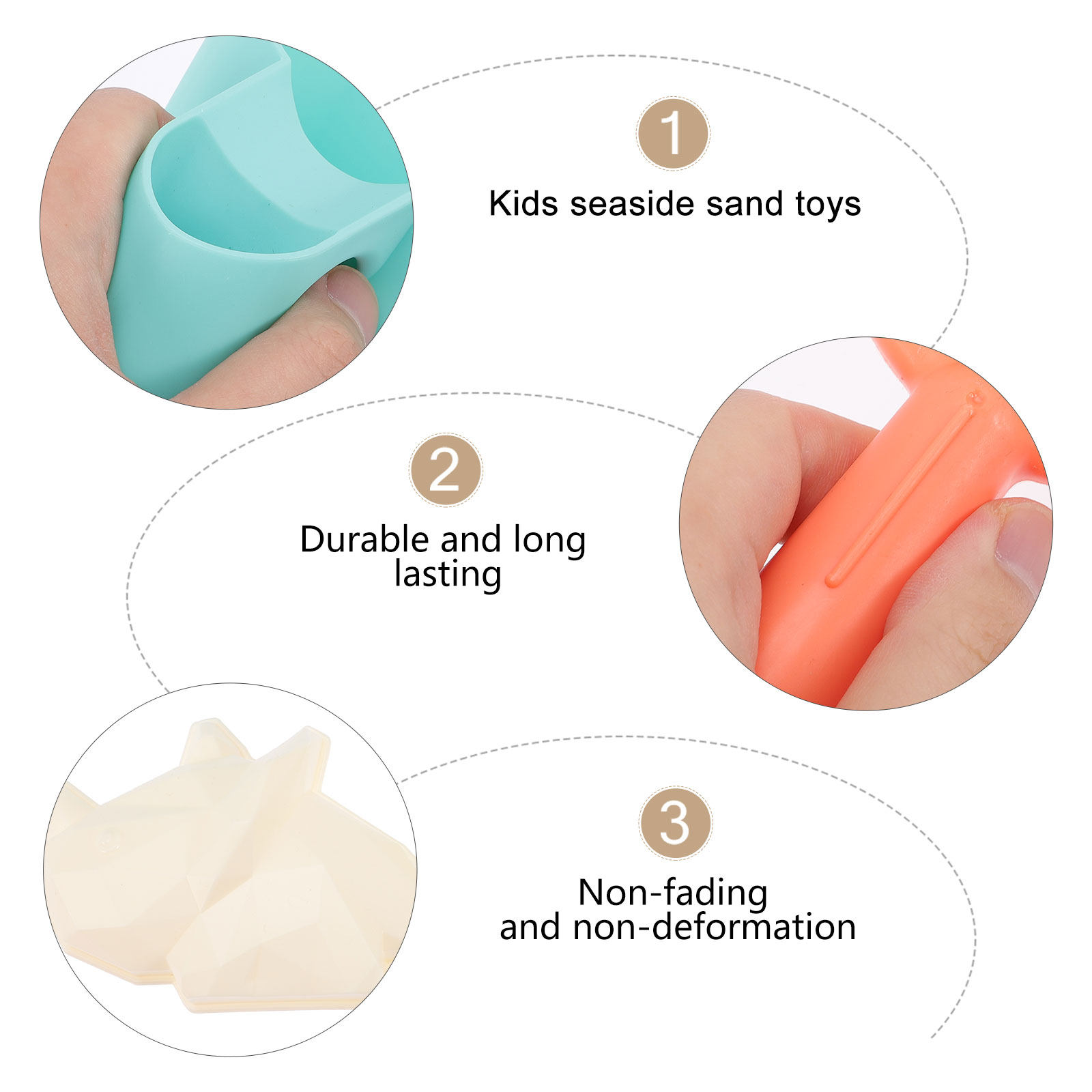 7Pcs PP Beach Sand Play Set fo - Kids Outdoor Sandbox recension och pris