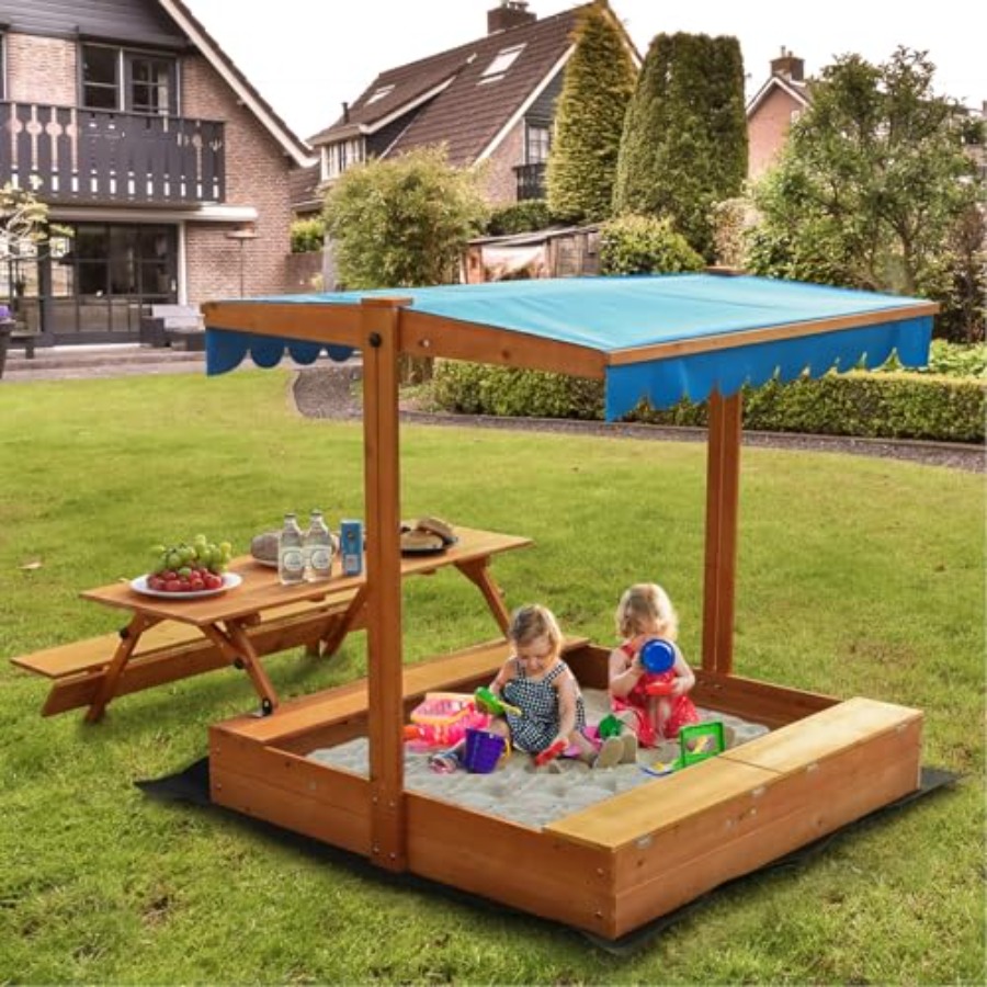 Backyard outdoor kids wooden s - Kids Outdoor Bench Table recension och pris