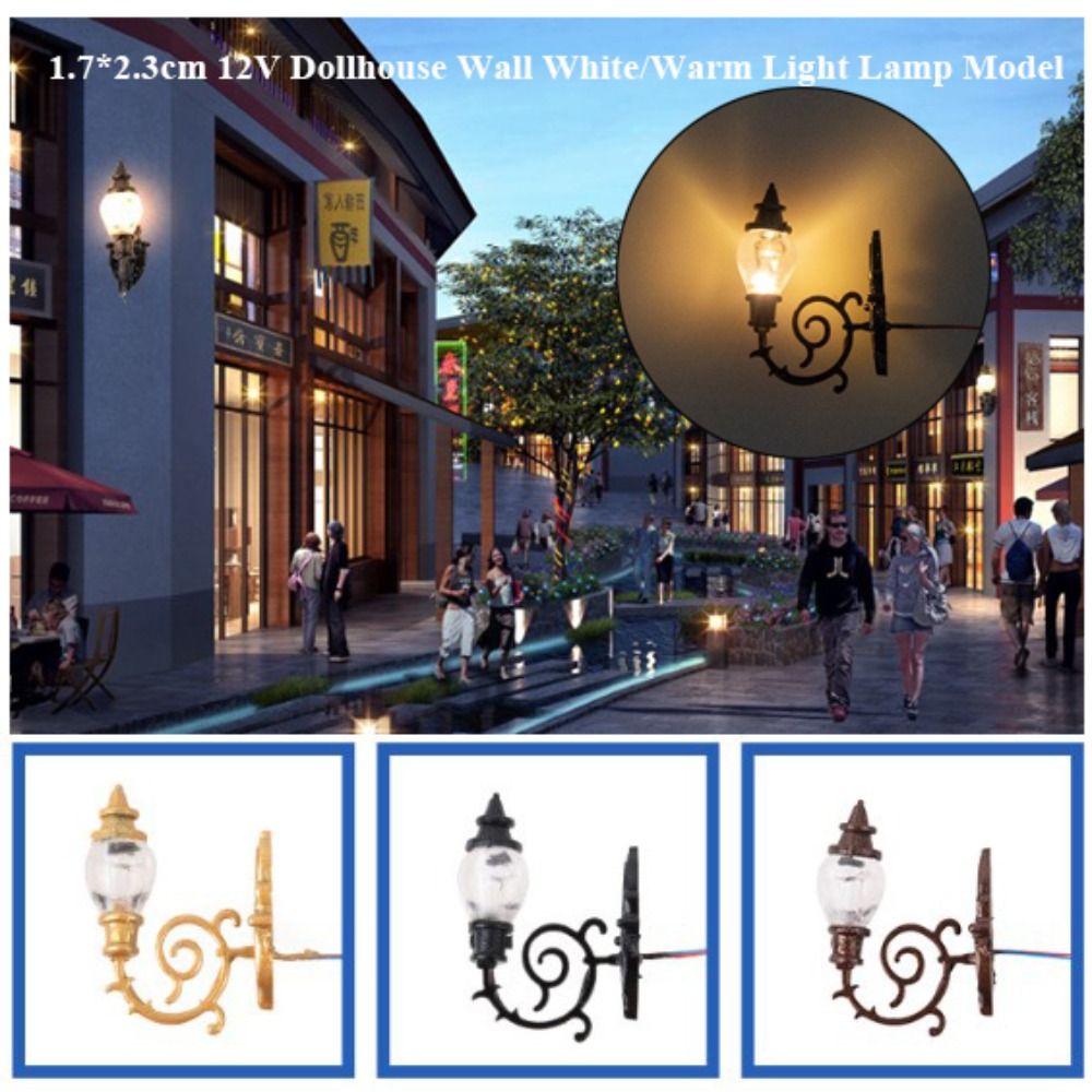 1.7*2.3cm Dollhouse Wall Lamp  - Kids Outdoor Cubby House recension och pris