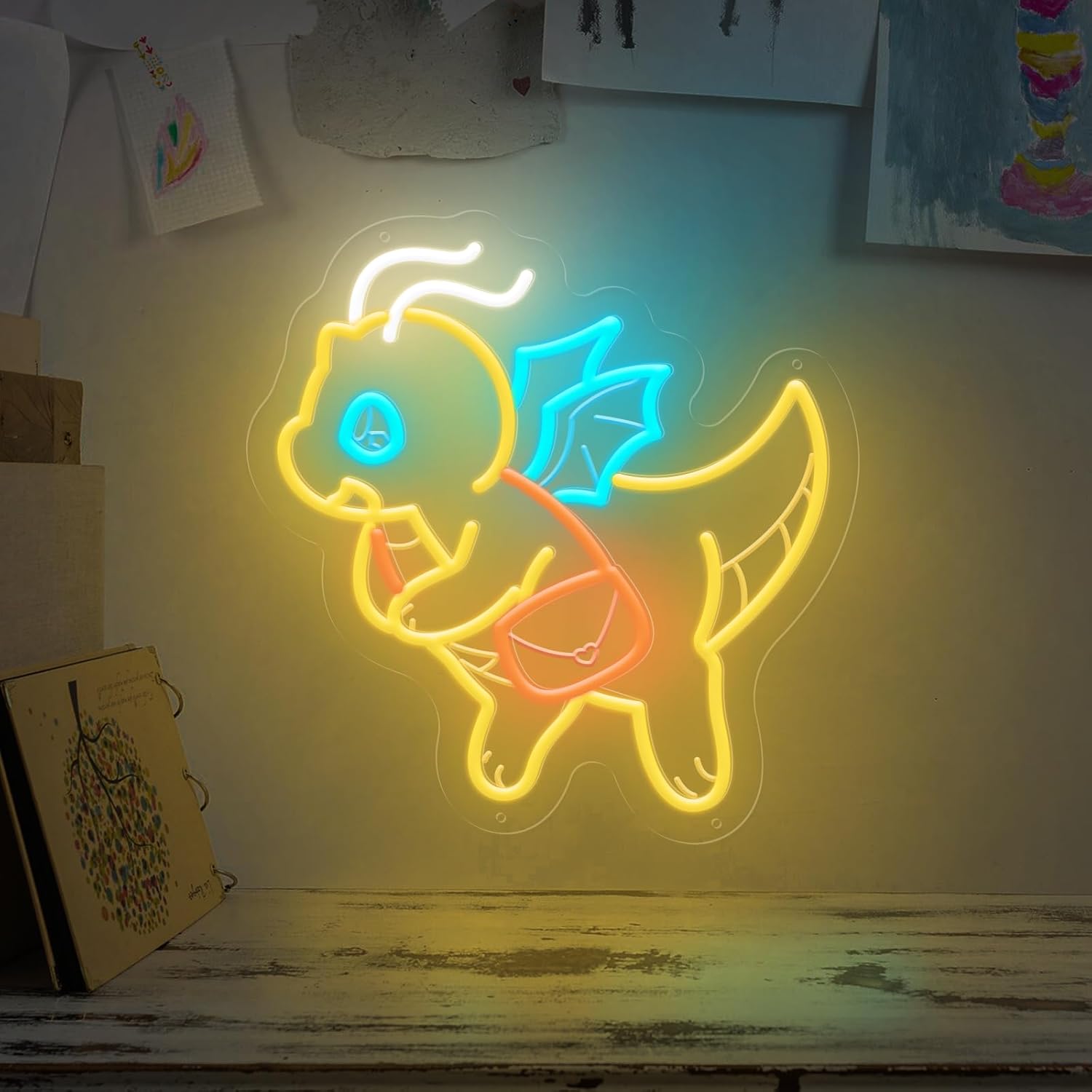 USB Dimmable Cute Dinosaur Neo - Kids Outdoor Gift Ideas recension och pris