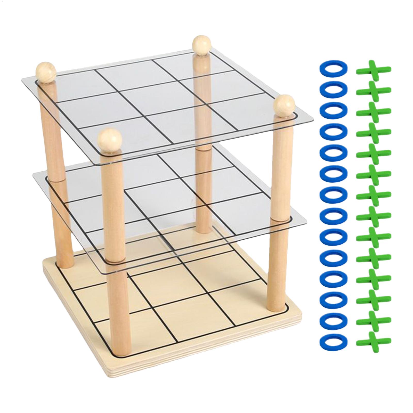 Family Board Game 3D Strategic - Kids Outdoor Learning Activities recension och pris