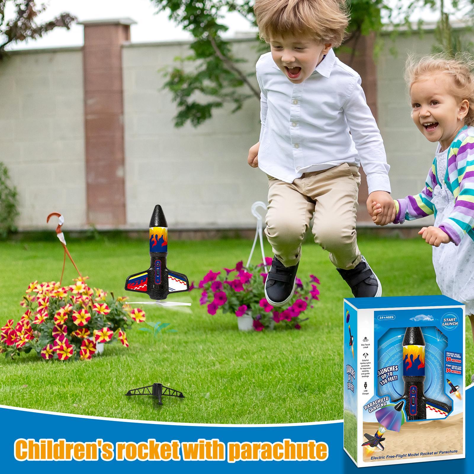 Rocket Toy for Kids Launching  - Kids Outdoor Learning Activities recension och pris