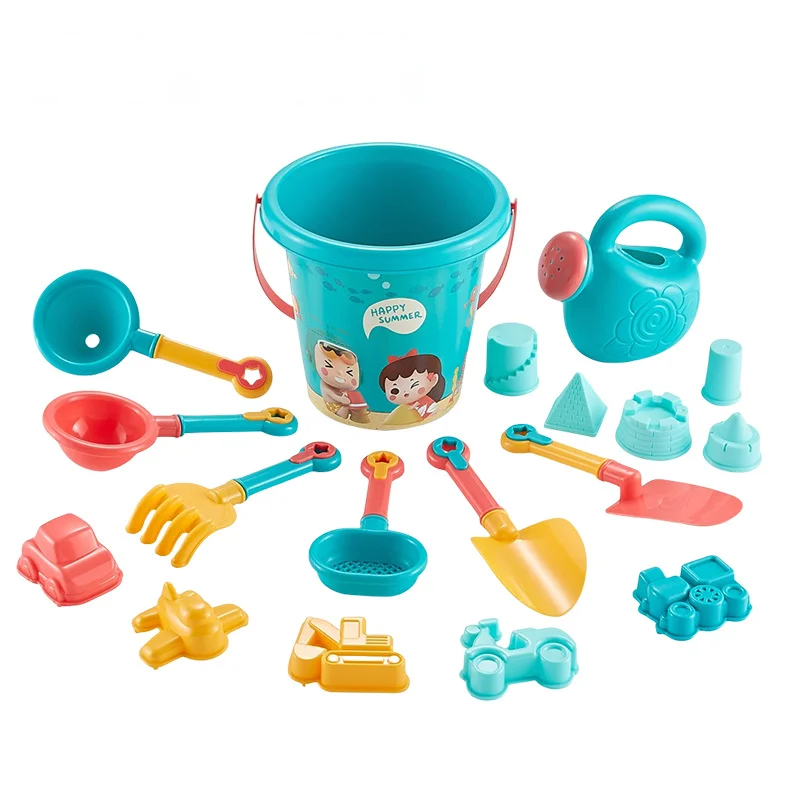18PCS Beach Toy Set Bucket Sea - Kids Outdoor Vehicles recension och pris