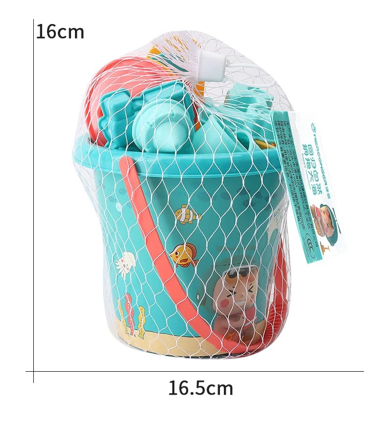 18PCS Beach Toy Set Bucket Sea - Kids Outdoor Vehicles recension och pris