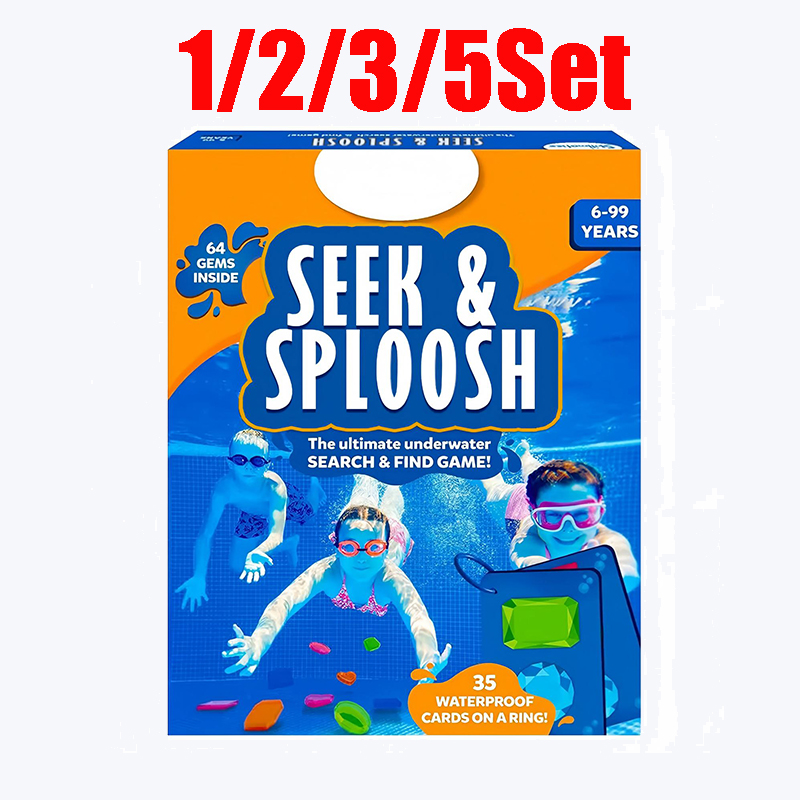 1/2/3/5Set Underwater Colorful - Kids Outdoor Learning Activities recension och pris