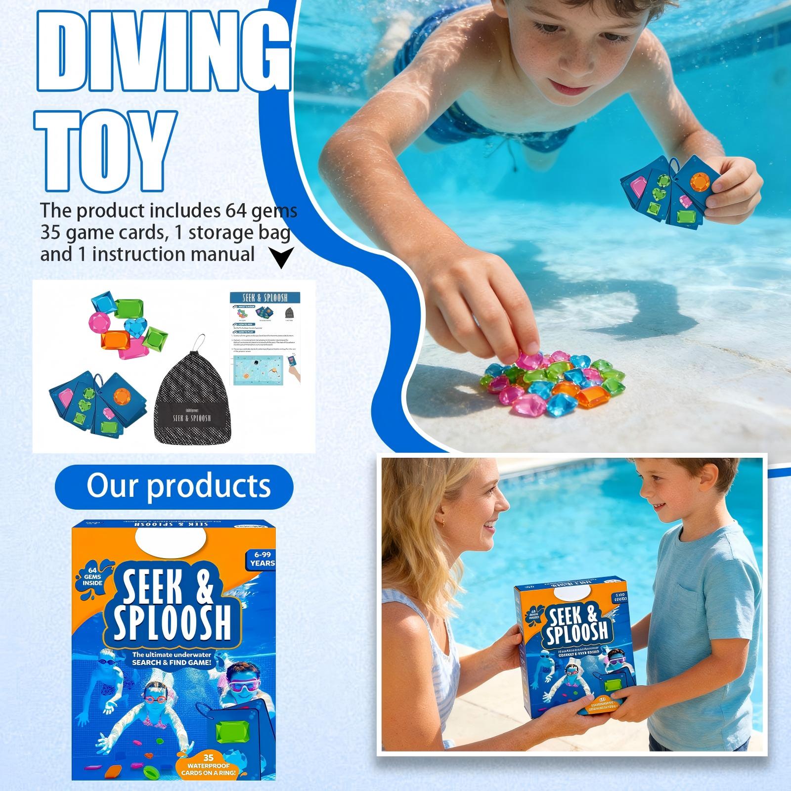 1/2/3/5Set Underwater Colorful - Kids Outdoor Learning Activities recension och pris