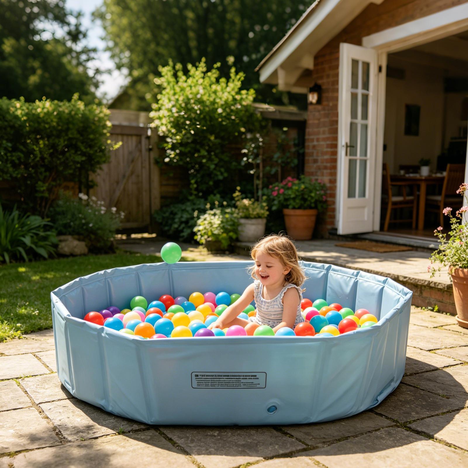 Outdoor Foldable Pet Swimming  - Kids Outdoor Play Yard recension och pris