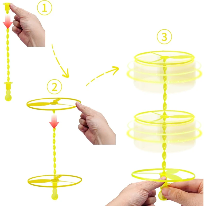 40pcs Flying Disc Toy Twisty H - Kids Outdoor Easter Toys recension och pris