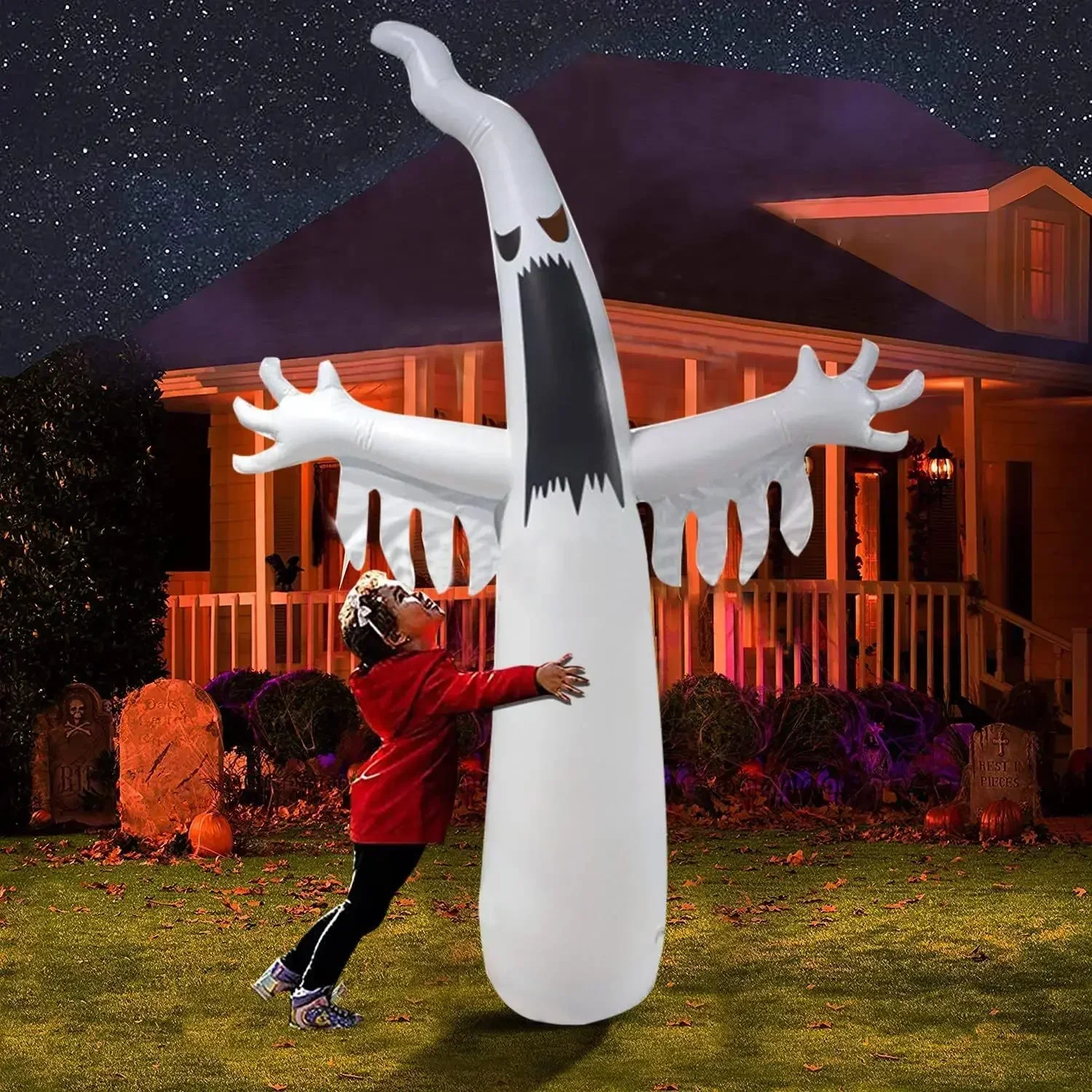 Halloween Inflatable Scary Gho - Kids Outdoor Easter Toys recension och pris