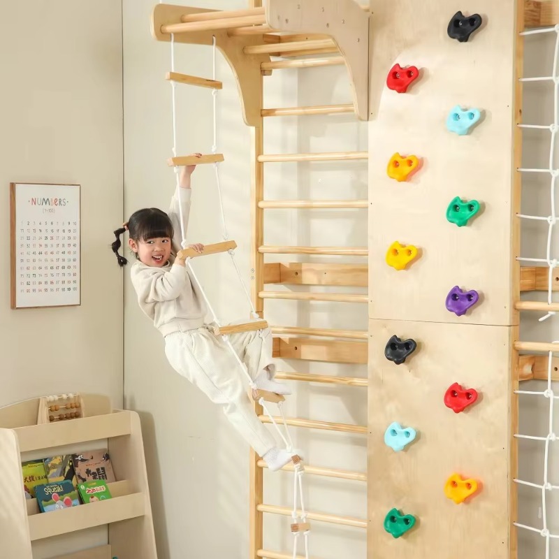 Indoor Monkey Bars Kids Wooden - Kids Outdoor Monkey Bars recension och pris