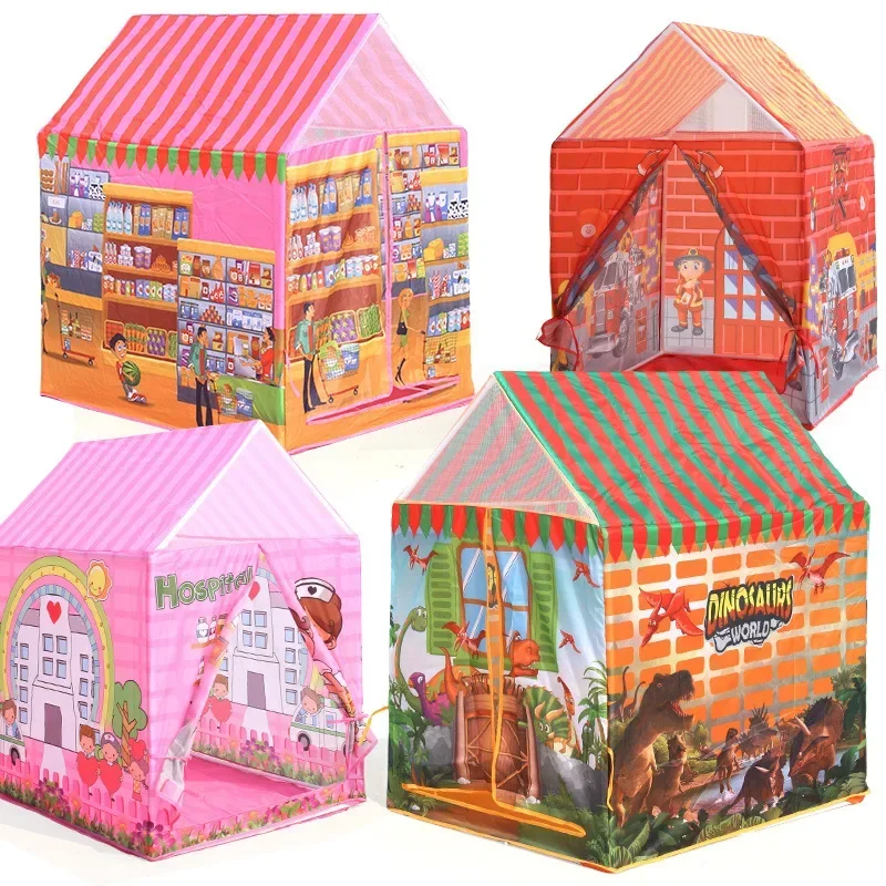 Children Indoor Car Tent Toys  - Kids Outdoor Cubby House recension och pris