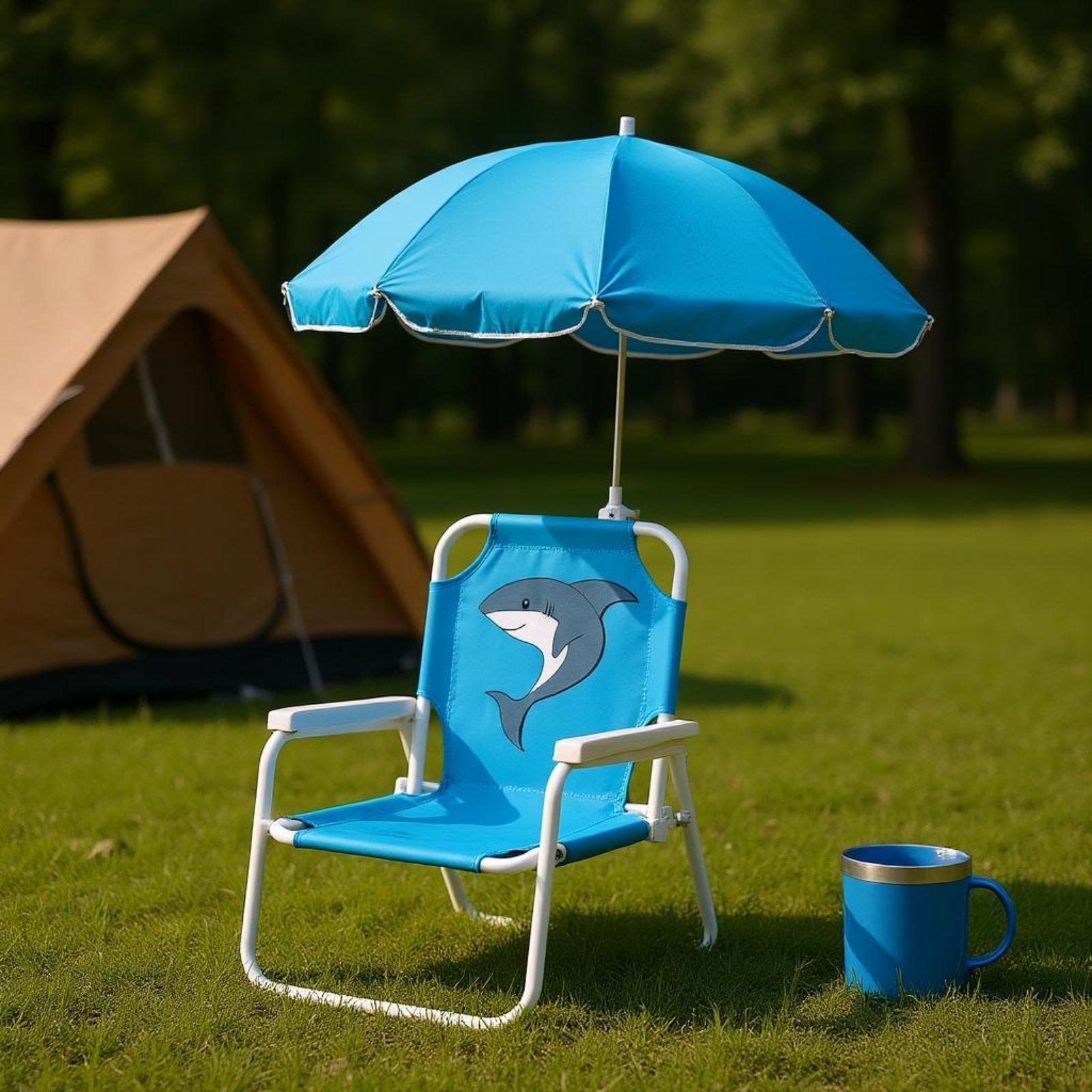 Kids Beach Chair with Umbrella - Kids Outdoor Umbrella recension och pris