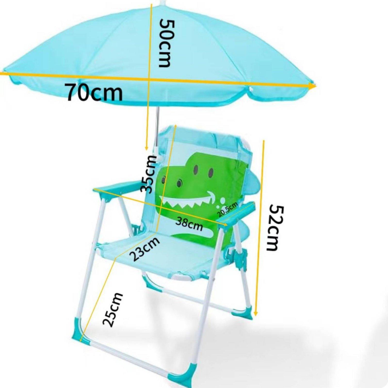 Kids Beach Chair with Umbrella - Kids Outdoor Umbrella recension och pris