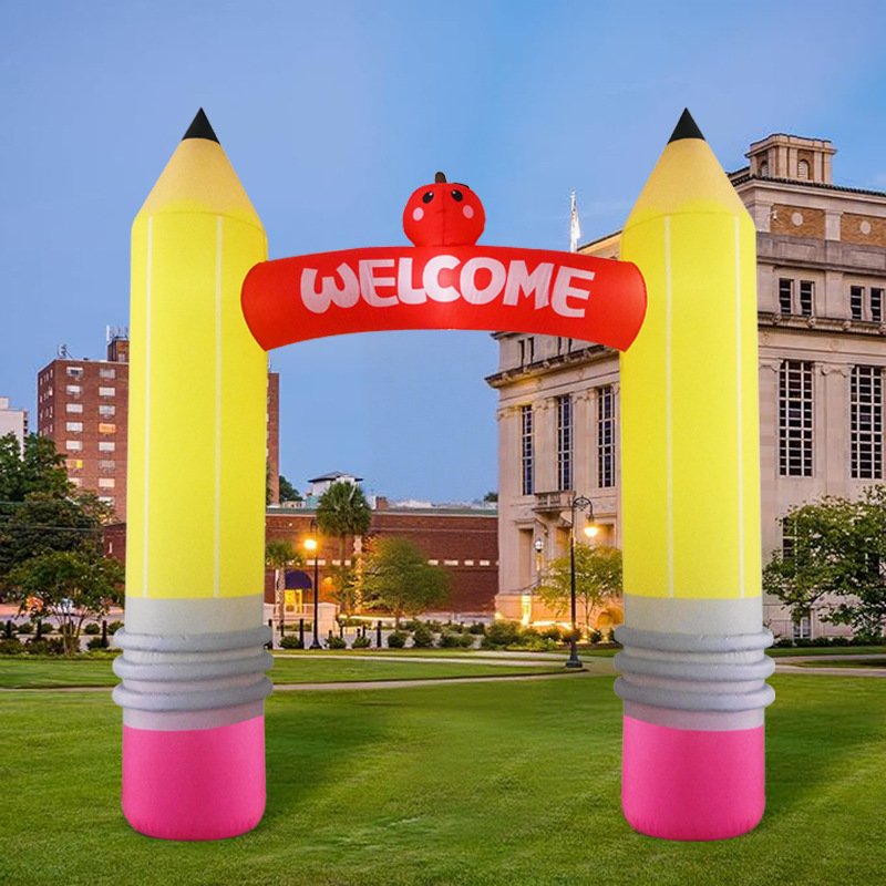 9FT Inflatable Pencil Arch Dec - Kids Outdoor Decor recension och pris