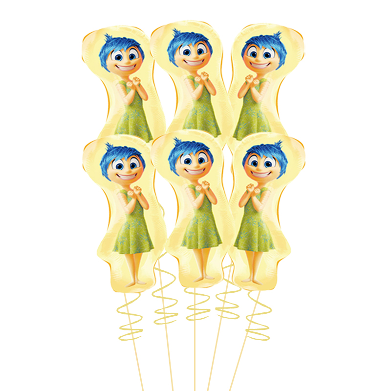 6pcs Hot Inside Out2 Balloons  - Kids Outdoor Easter Toys recension och pris