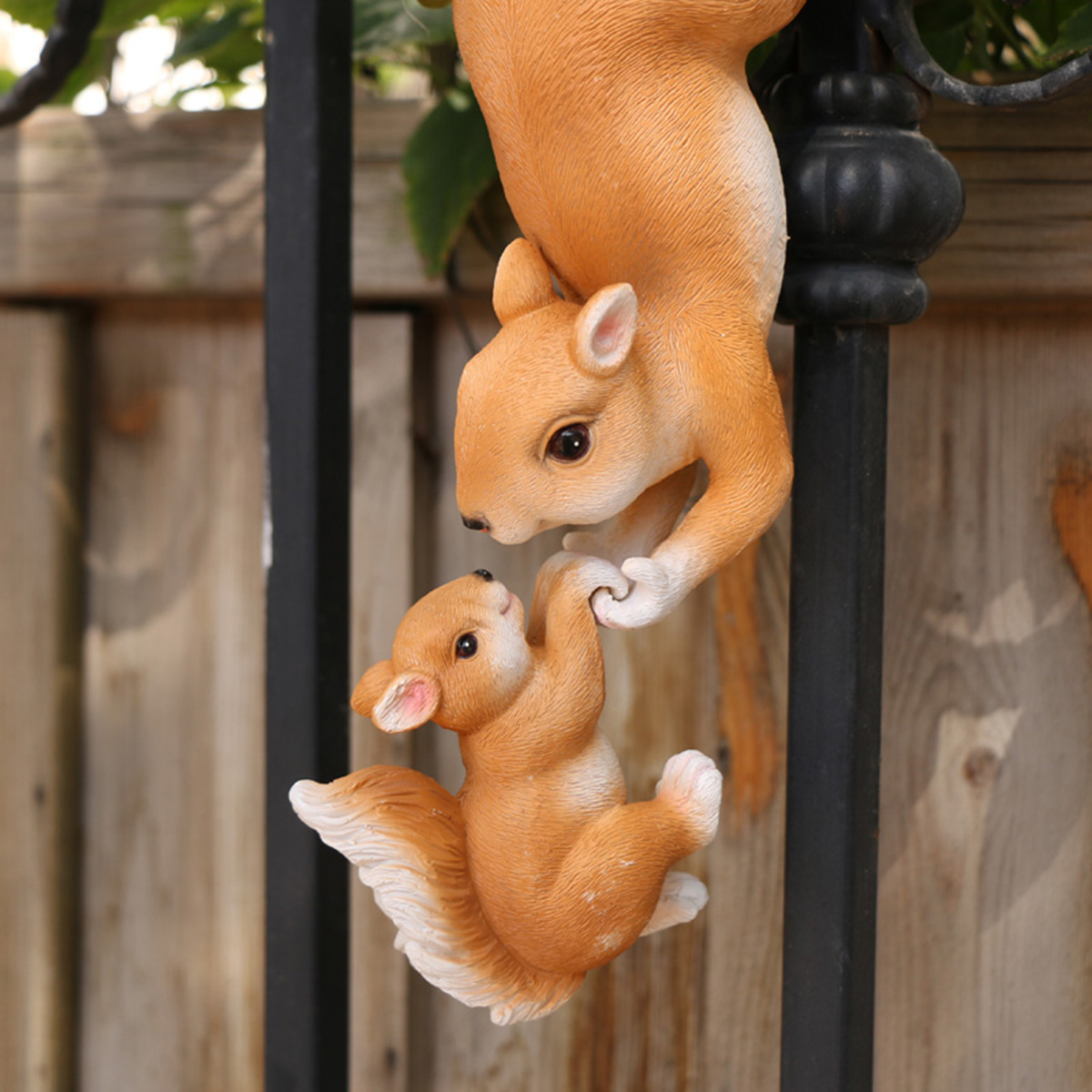 Mother Child Squirrel Resin Ha - Kids Outdoor Decor recension och pris