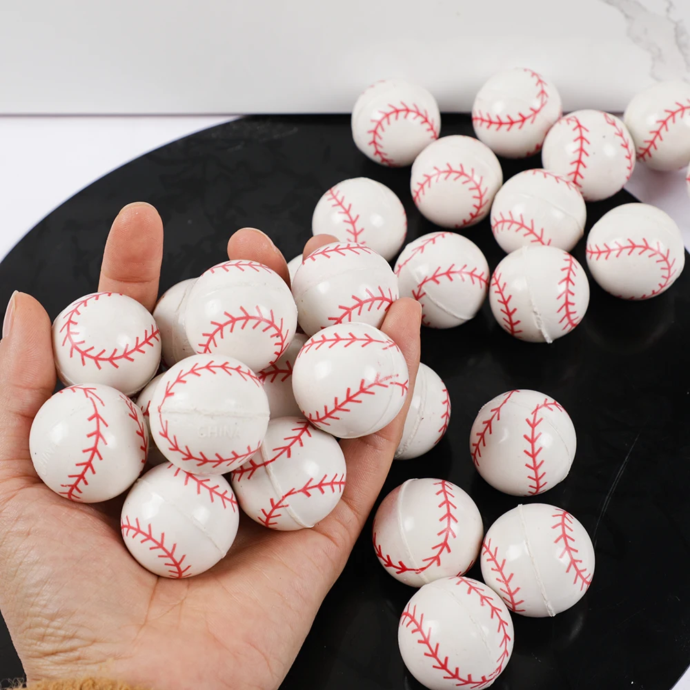 10Pcs 29mm Baseball Bouncy Bal - Kids Outdoor Easter Toys recension och pris