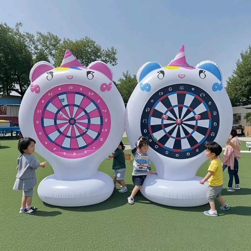 Inflatable Unicorn Throwing Ga - Kids Outdoor Easter Toys recension och pris