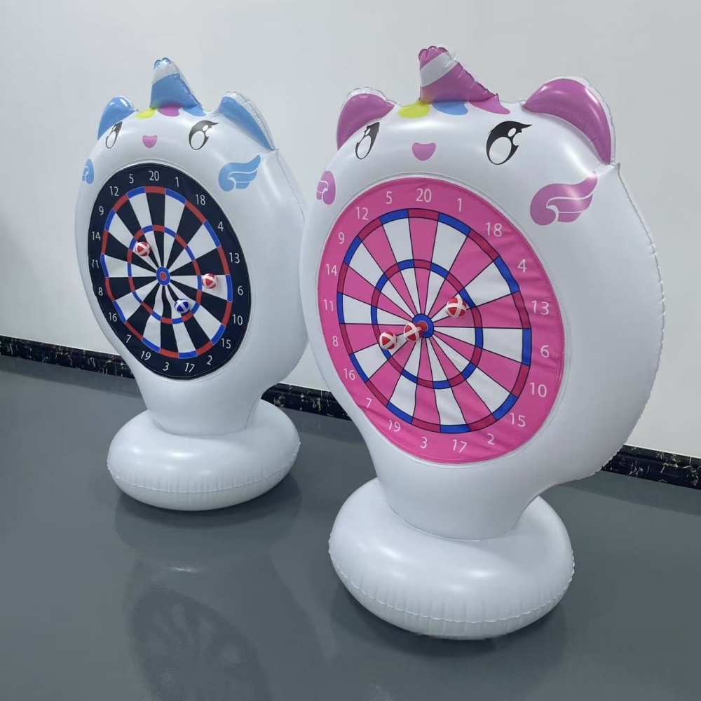 Inflatable Unicorn Throwing Ga - Kids Outdoor Easter Toys recension och pris