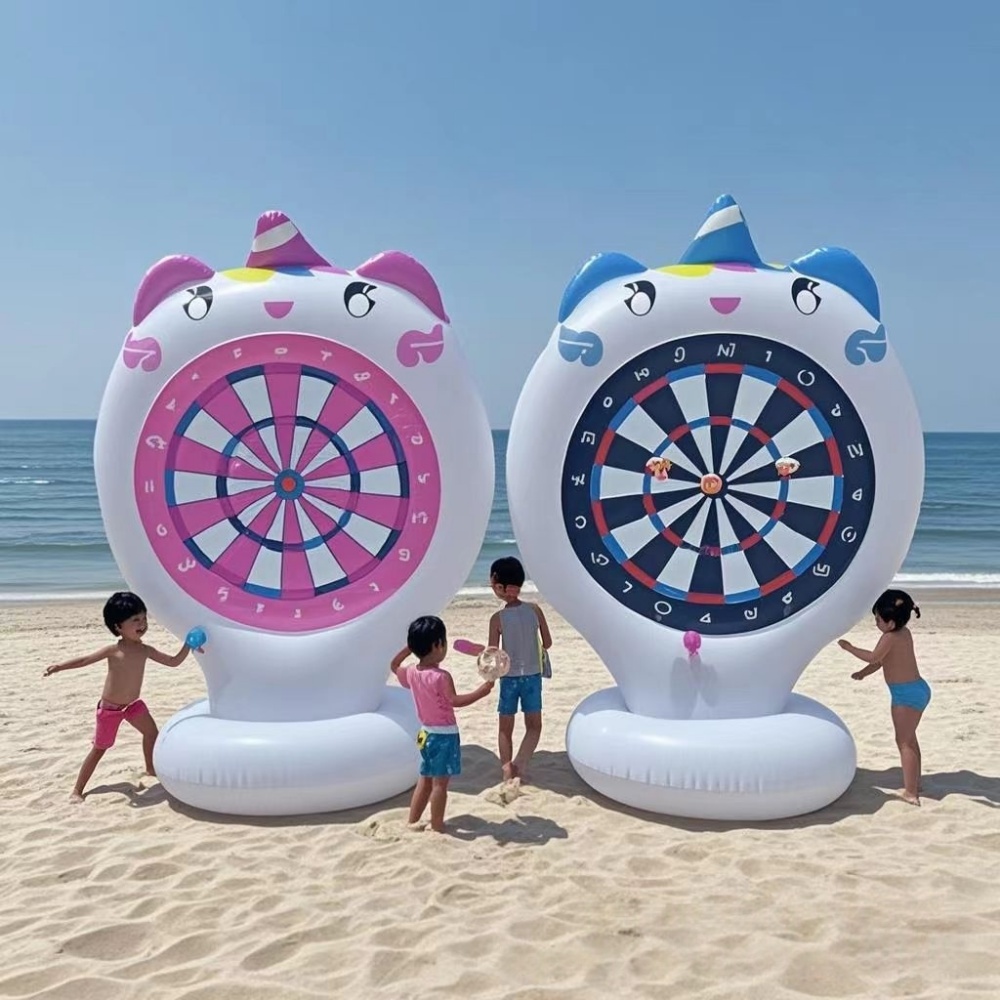Inflatable Unicorn Throwing Ga - Kids Outdoor Easter Toys recension och pris