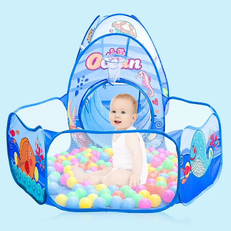 Portable Children Ball Pool Te - Kids Outdoor Tunnel recension och pris