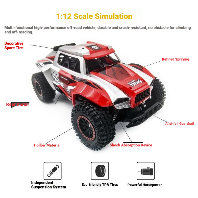 2.4g Rc Short Course Truck Hig - Kids Outdoor Dirt Toys recension och pris