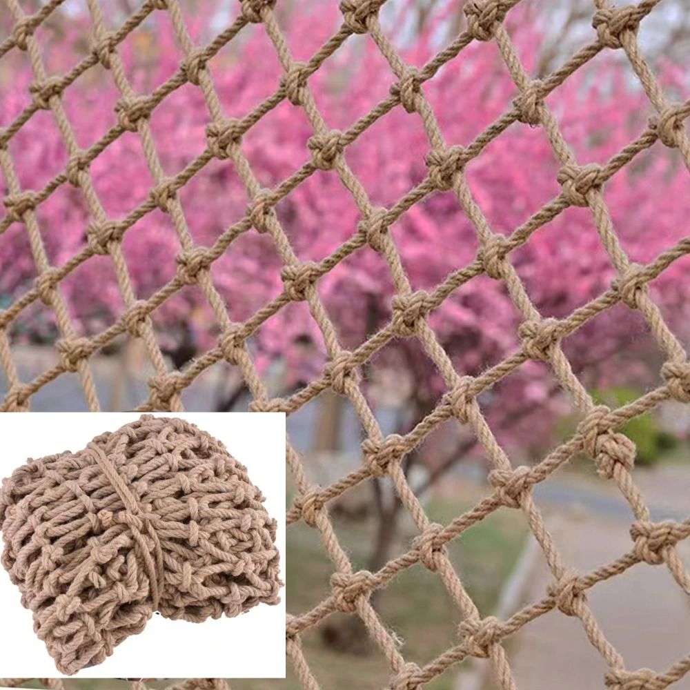 Hemp Rope Climbing Net Garden  - Kids Outdoor Net recension och pris