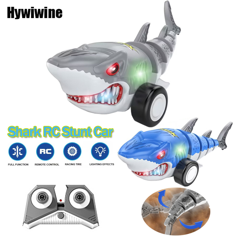 RC Car Shark Toy with 360° Spi - Kids Outdoor Dirt Toys recension och pris