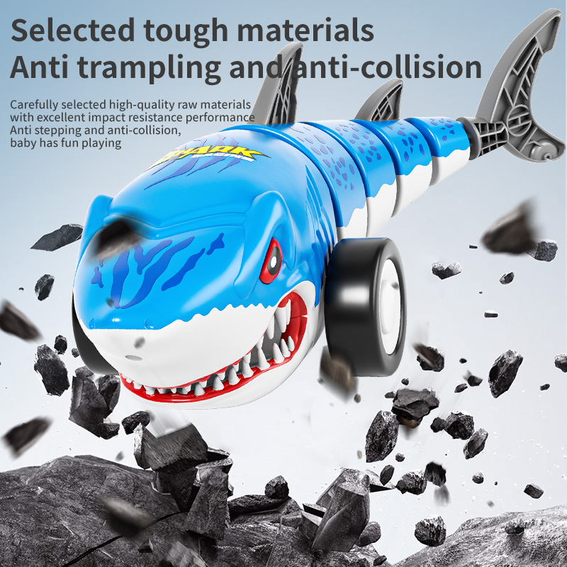 RC Car Shark Toy with 360° Spi - Kids Outdoor Dirt Toys recension och pris
