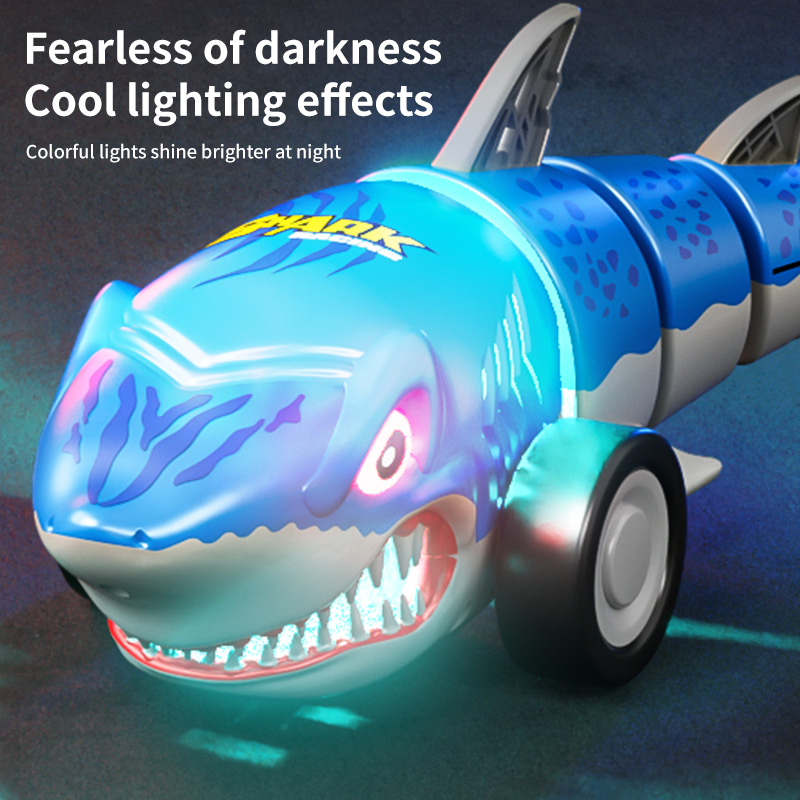 RC Car Shark Toy with 360° Spi - Kids Outdoor Dirt Toys recension och pris