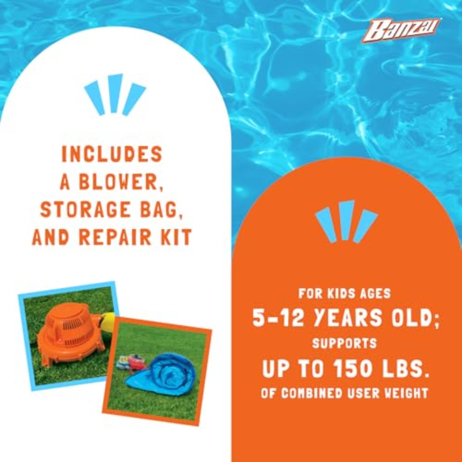 Outdoor aqua lagoon water slid - Kids Outdoor Tunnel recension och pris