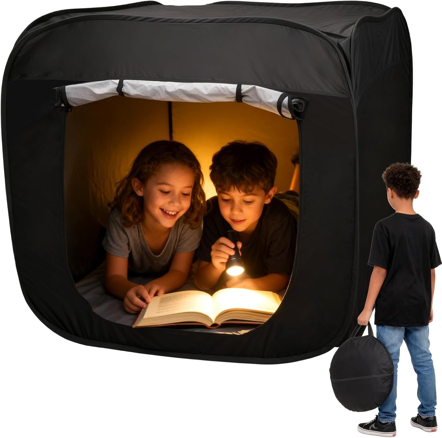 Sensory Tent for Kids 37.4 in  - Kids Outdoor Play Yard recension och pris
