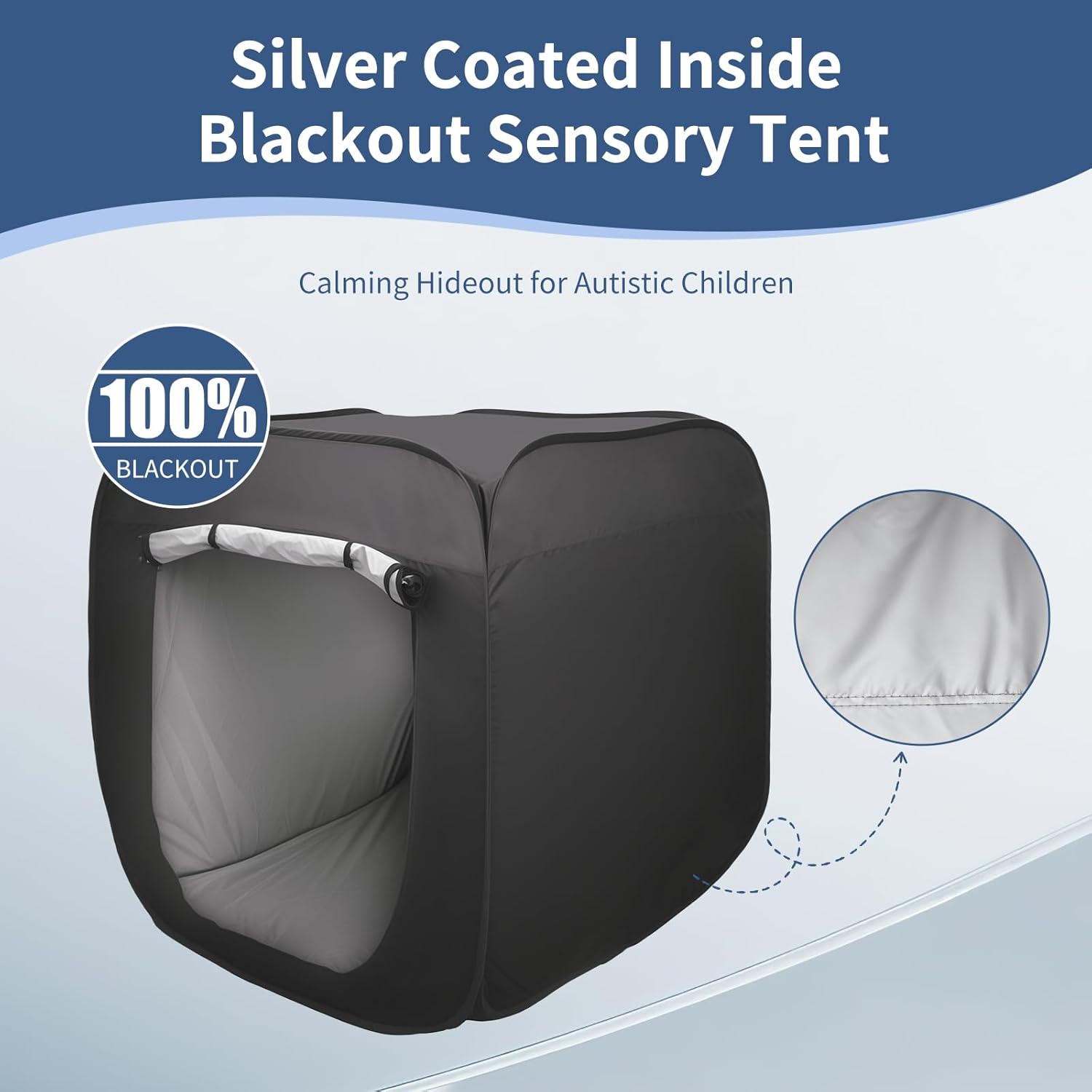 Sensory Tent for Kids 37.4 in  - Kids Outdoor Play Yard recension och pris