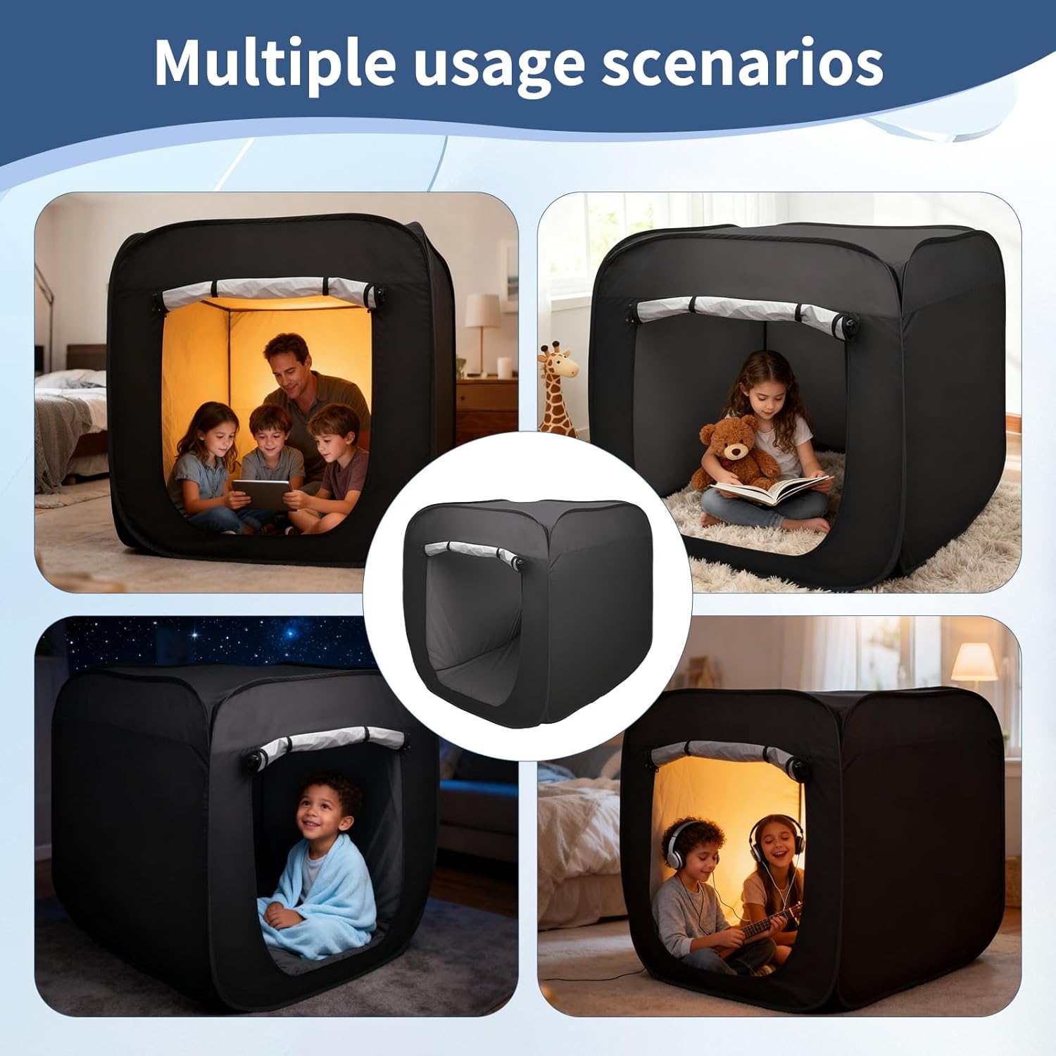 Sensory Tent for Kids 37.4 in  - Kids Outdoor Play Yard recension och pris