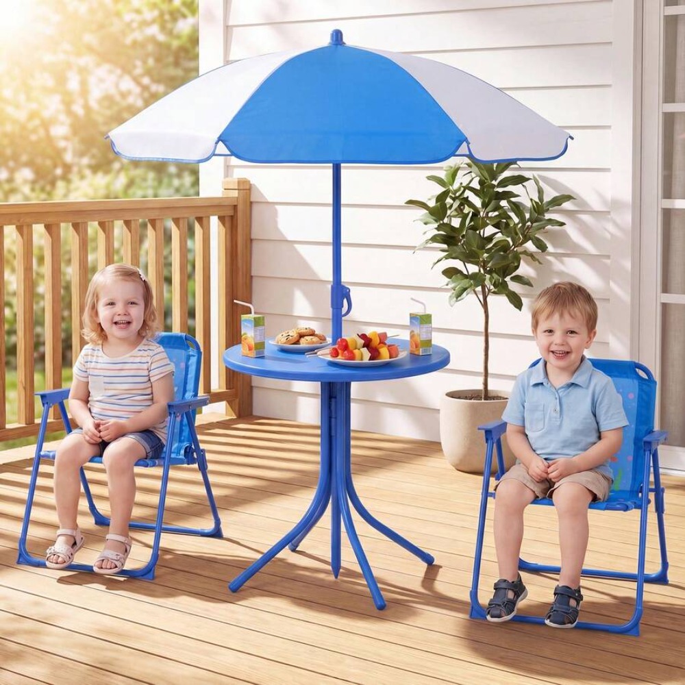Childrens Picnic Table Outdoor - Kids Outdoor Umbrella recension och pris