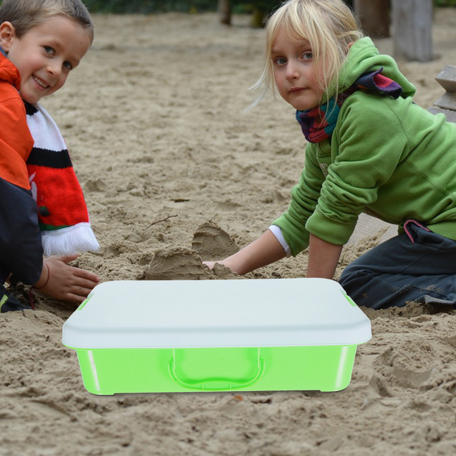 Strong Wear Resistant Handheld - Kids Outdoor Sandbox recension och pris